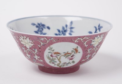 Lot 361 - A Chinese famille rose bowl