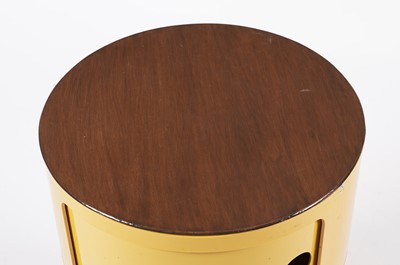 Lot 828 - A 1970’s Kartell ‘Componibili’ two tier storage unit by Anna Castelli