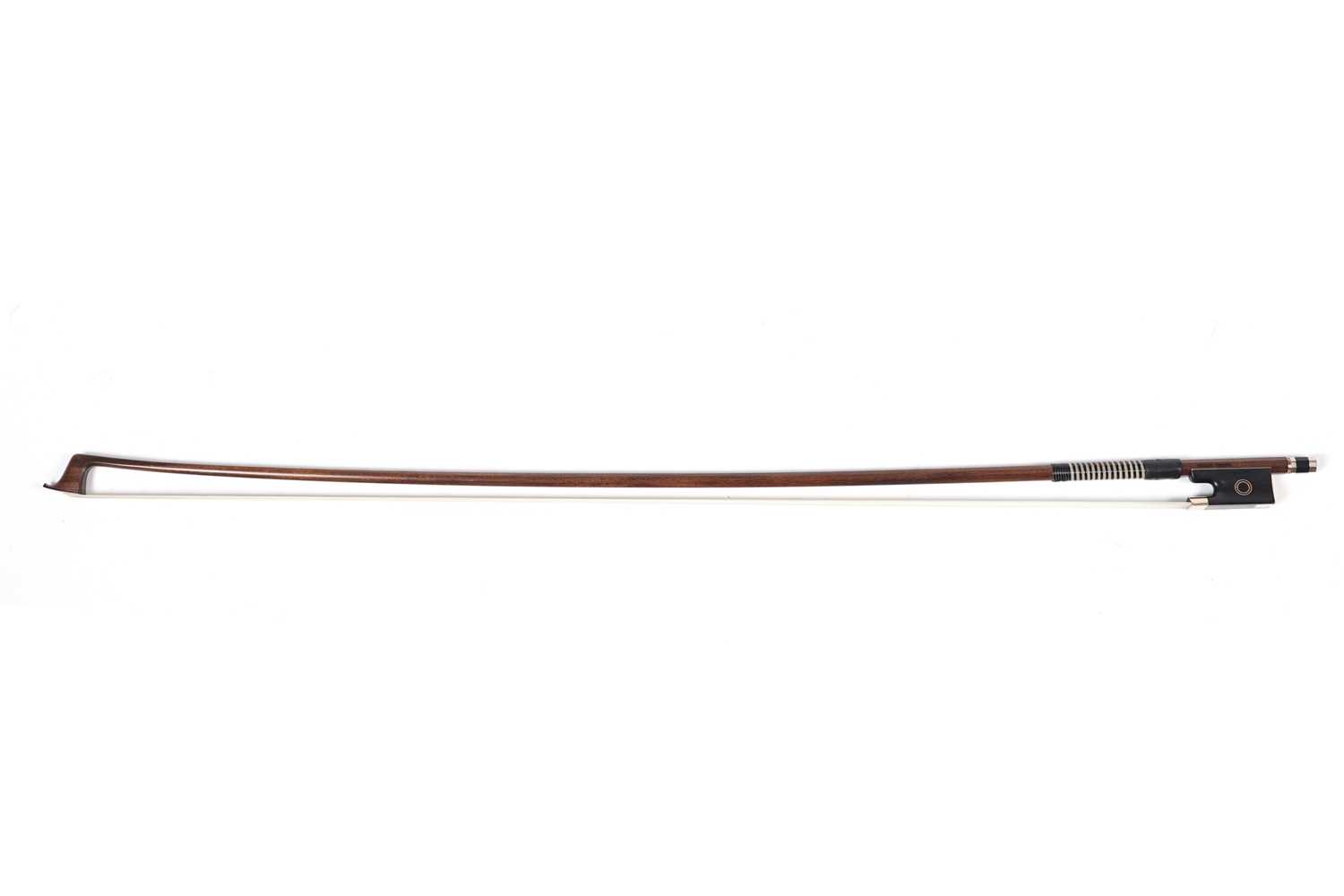 Lot 215 - A gold-mounted viola bow stamped 'Garner Wilson'