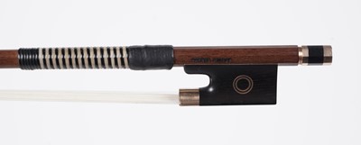 Lot 215 - A gold-mounted viola bow stamped 'Garner Wilson'