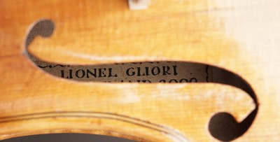 Lot 56 - A violin by Lionel Gliori, 2009