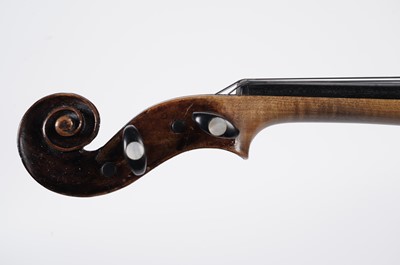 Lot 57 - A Guarneri style violin