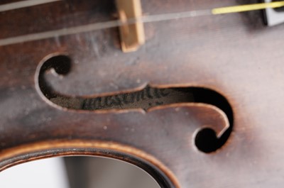 Lot 57 - A Guarneri style violin