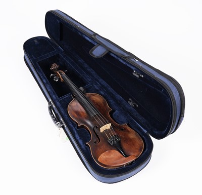 Lot 57 - A Guarneri style violin