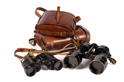 Lot 1087 - A pair of Bino Prism No5 binoculars; and another pair