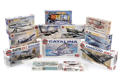 Lot 116 - A collection of Airfix model aeroplanes