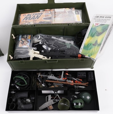 Lot 266 - An Aurora Comic Series Lone Ranger; and a selection of action figures and accessories