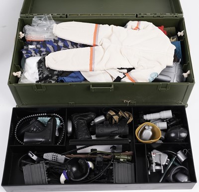 Lot 266 - An Aurora Comic Series Lone Ranger; and a selection of action figures and accessories