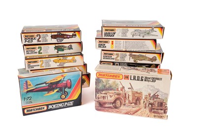 Lot 96 - A collection of Matchbox model kits