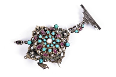 Lot 536 - A 19th Century Austro-Hungarian pendant brooch