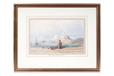 Lot 46 - Thomas Miles Richardson Snr. - View of Holy Island | watercolour