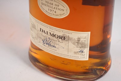 Lot 129 - The Dalmore single Highland whisky 28 years old