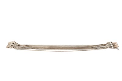 Lot 1077 - Roxy: a 14ct yellow gold bracelet