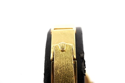 Lot 530 - Rolex: a lady's 18ct yellow gold cased wristwatch