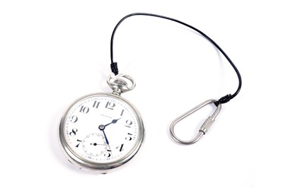 Lot 411 - A Zenith Grand Prix Paris 1900 pocket watch