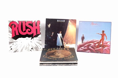 Lot 540 - Rush LPs and 12" singles