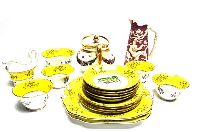 Lot 141 - A selection of Victorian and later decorative ceramics