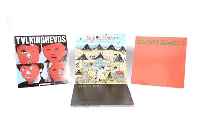 Lot 544 - Talking Heads LPs and 12" singles