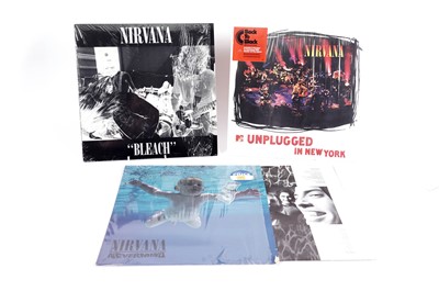 Lot 547 - Nirvana LPs