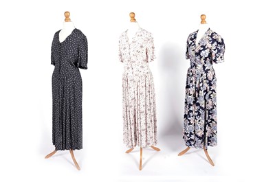 Lot 759 - 1990s Laura Ashley floral dresses