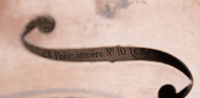 Lot 219 - A Continental violin labelled Collin Mezin