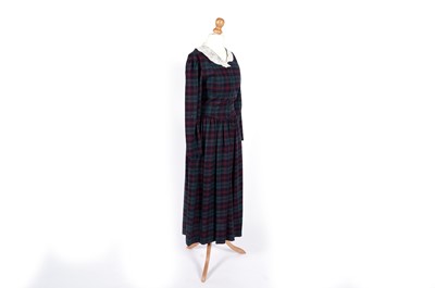 Lot 760 - A 1990s Laura Ashley tartan dress