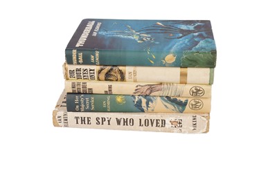 Lot 956 - Ian Fleming The Spy Who Loved Me, US first edition; and other James Bond novels