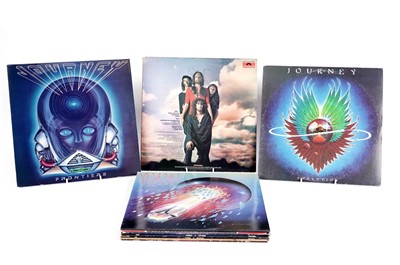 Lot 566 - Journey LPs and 12" Singles