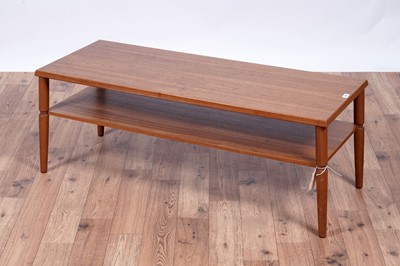 Lot 46 - A Mid Century teak coffee table