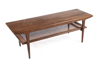 Lot 808 - A Scandinavian teak coffee table