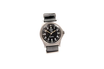 Lot 1007 - CWC: a stainless steel cased British Military issue wristwatch