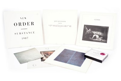 Lot 580 - A collectors' bundle of Joy Division and New Order LPs, singles, and CDs