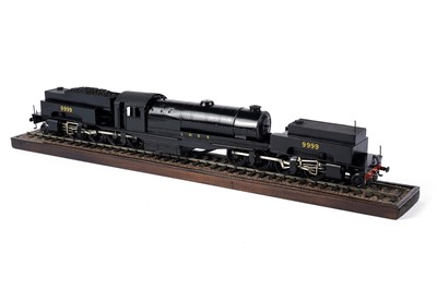 Lot 350 - A metal kit-built 0-gauge Class U1 2-8-0+0-8-2 Garratt locomotive with tenders