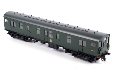 Lot 355 - A metal kit-built 0-gauge 4-0-4 luggage EMU