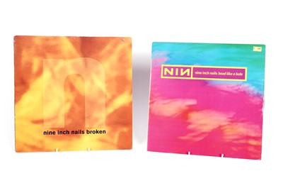 Lot 596 - Nine Inch Nails 12" EP and 12" single