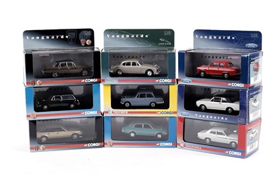 Lot 187 - A selection of Corgi Vanguard diecast model cars