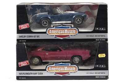 Lot 255 - Two Ertl ‘American Muscle’ diecast models