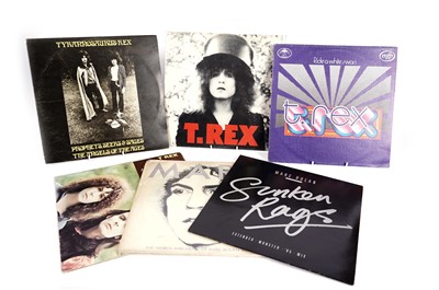 Lot 600 - T-Rex LPs and 12" singles