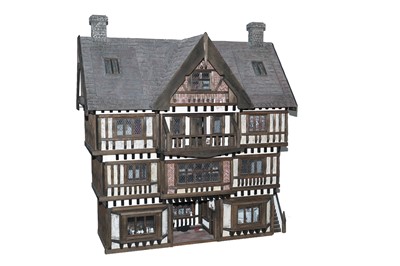 Lot 14 - A Tudor dolls house by Robert Stubbs