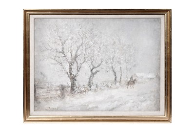 Lot 154 - John Falconar Slater - The Winter Lane | oil on board