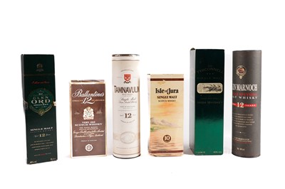 Lot 137 - Six bottles of single malt whisky