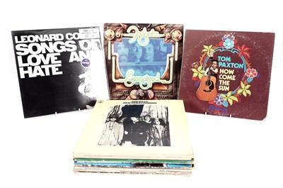 Lot 608 - A collectors' bundle of mixed Folk-Rock LPs