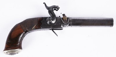 Lot 23 - An early 19th Century percussion pistol, by Thomas Lincoln