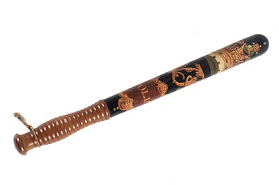 Lot 1079 - A Victorian Constabulary truncheon