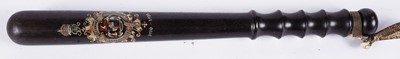 Lot 1080 - A George V Constabulary truncheon