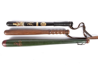 Lot 1081 - Three truncheons