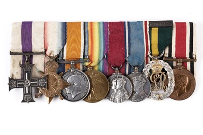 Lot 1046 - A First World War Military Cross group