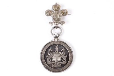 Lot 1056 - Prince and Princess of Wales Visit to Newcastle Upon Tyne silver medal