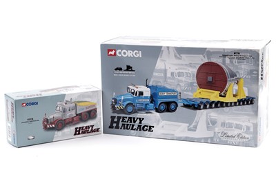 Lot 154 - Two Corgi Heavy Haulage diecast models