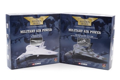 Lot 155 - Two Corgi The Aviation Archive: Military Air Power diecast model planes